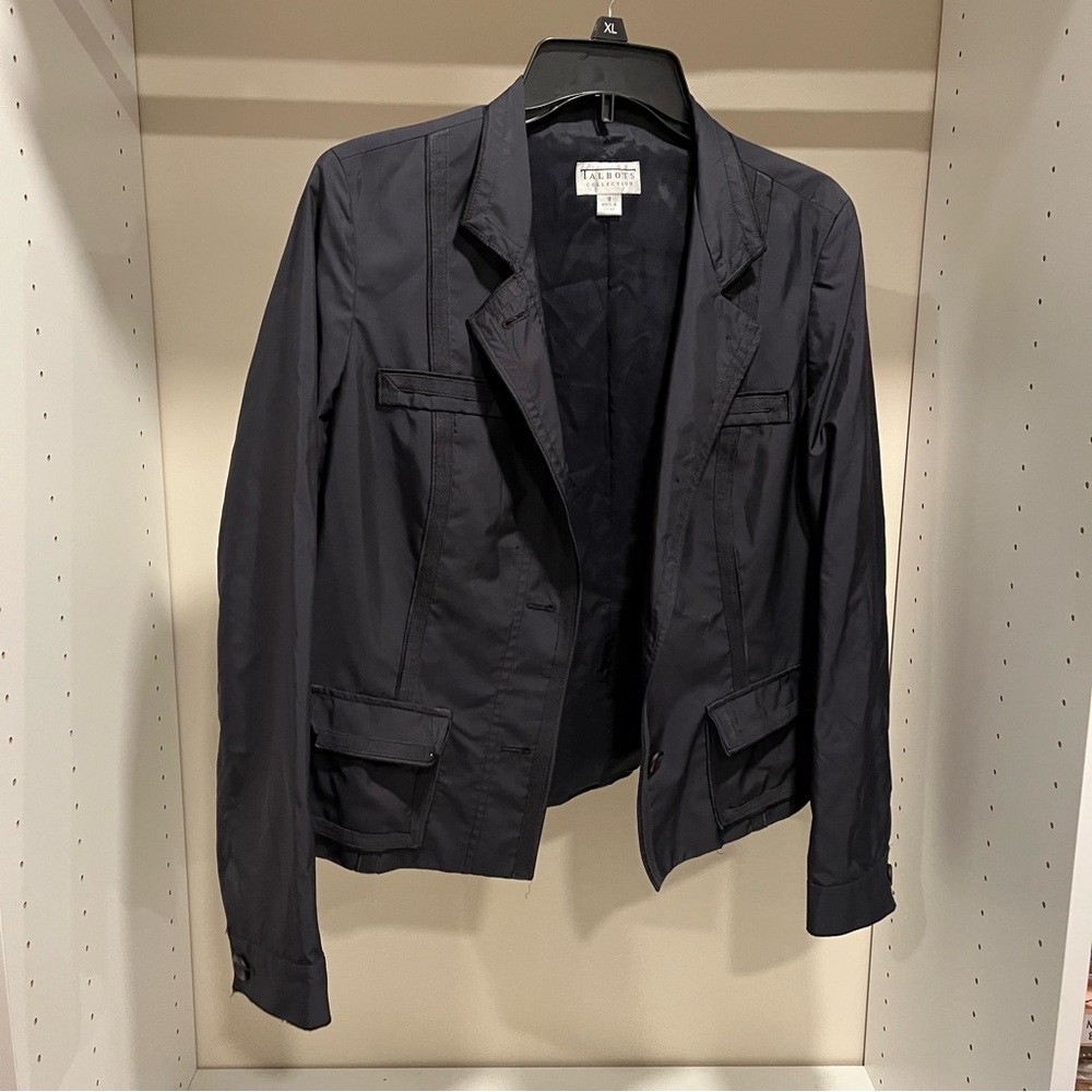 Talbots Women’s Navy Windbreaker